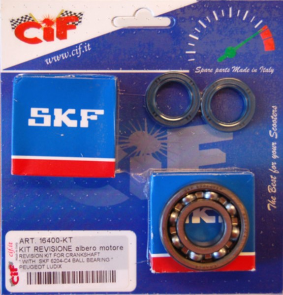 Lager- en keerringset krukas CIF Peugeot 2T