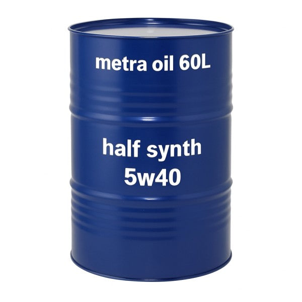 Motorolie 5W-40 synthetisch 60L vat | Metra Oil