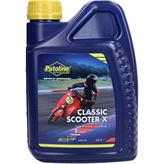 Putoline Classic Scooter X synthetische 2-takt scooterolie 1L