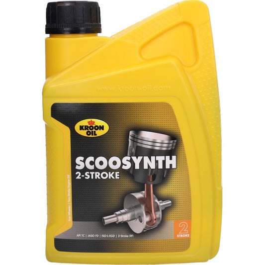 2-takt olie Kroon Oil Scoosynth halfsynthetisch 1L 02224