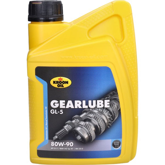 Transmissieolie Kroon Gearlube GL-5 80W-90 1L