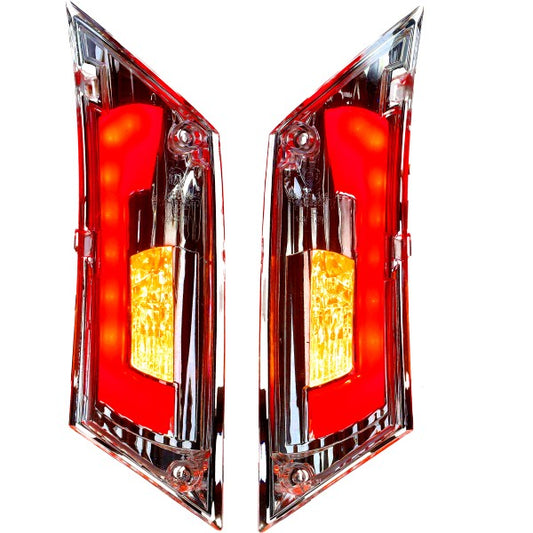 Knipperlichtset POWER1 LED E-Keur EVO Achter Helder Piaggio, ZIP2000
