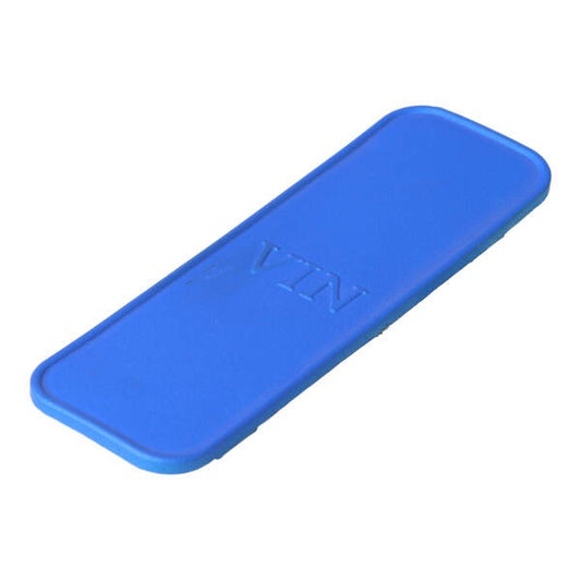 Framenummerklepje Blauw Mat VX50=OP=OP