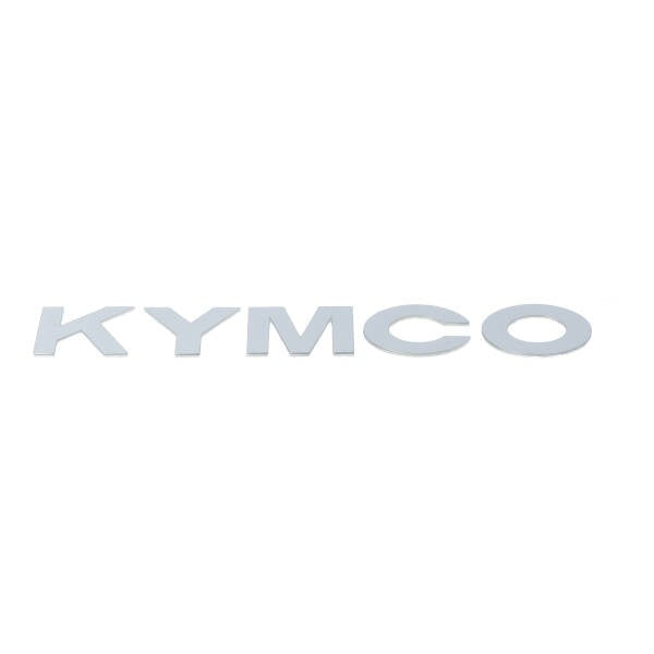 Sticker Kymco Origineel Zijskirt Woord [Kymco] Wit Kymco Agility 87160-LDC8-E90-T01