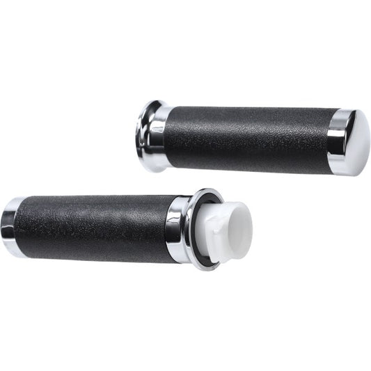 Gasdraaistuk POWER1 + Handvat 25/30MM Zwart Agm Retro, BTC Old Classic, Sco China 4T