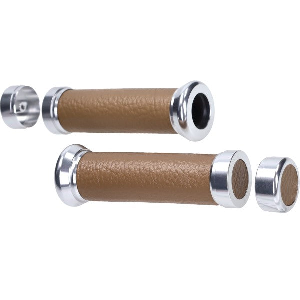 Handvatset POWER1 Retro Universeel Bruin