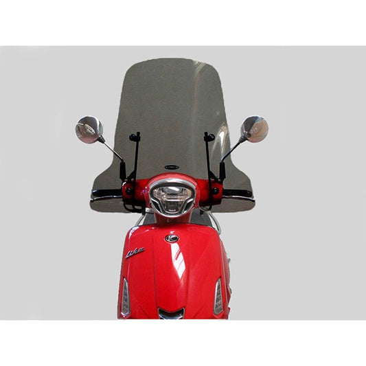 Windscherm Kymco Origineel met Bevestigingsset Hoog Smoke New Like 29920029S