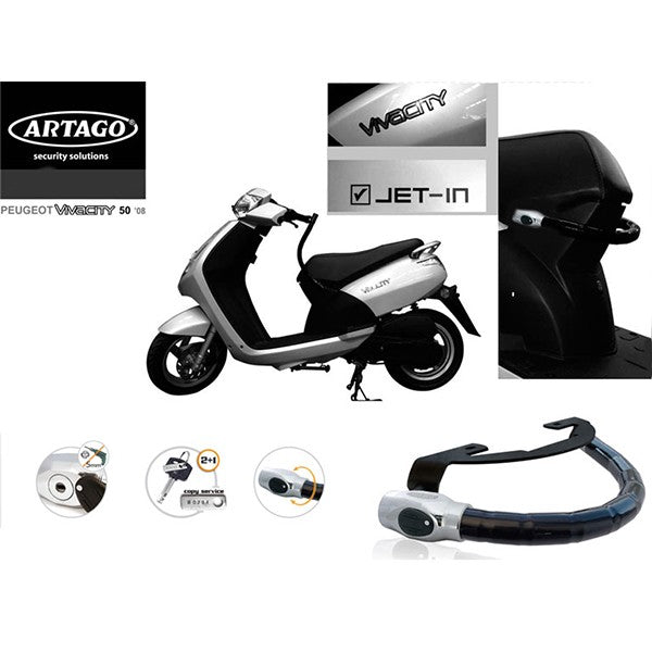 Stuurslot Artago Antirobos Luxe Peugeot Viva VA2008=OP=OP