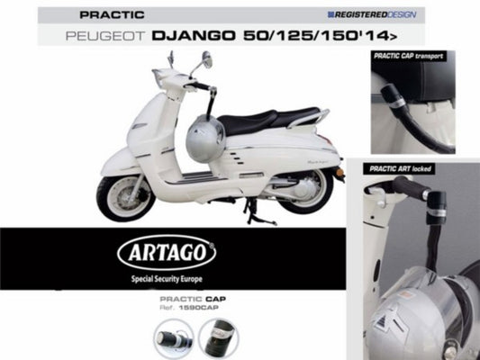 Stuurslot Artago Antirobos Peugeot Django