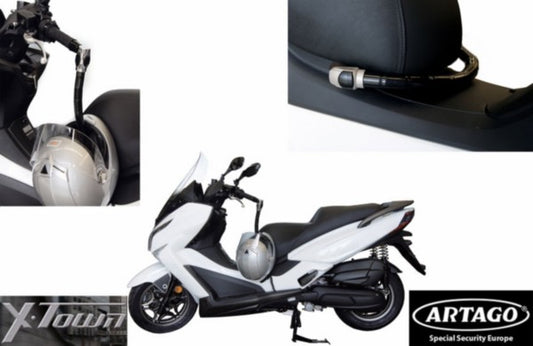 Stuurslot Artago Antirobos Luxe Kymco X-town=op=op