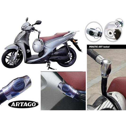 Stuurslot Artago Antirobos Luxe Kymco New People-s