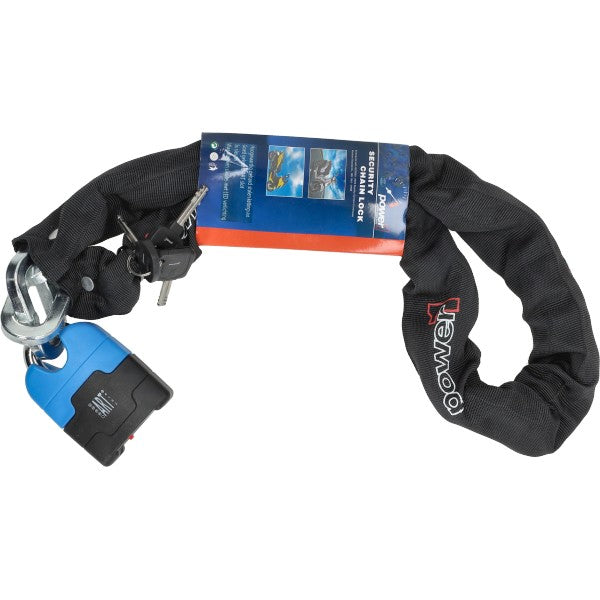 Kettingslot POWER1 + Hangslot Art 4-STERREN 120cm