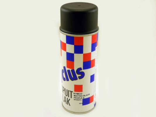 Spuitlak Quick Kymco 400ml Spuitbus Zwart Mat New Like, People-s