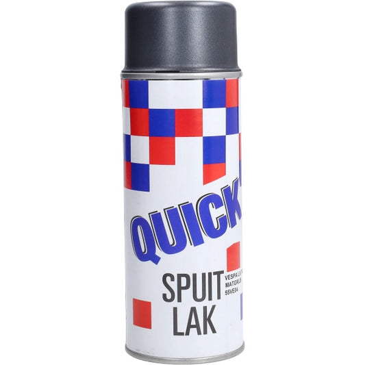 Spuitlak Quick Mat Grijs 742/B Titanio 400ml Spuitbus Gts, Sprint, Vespa Lx, Zip 4T
