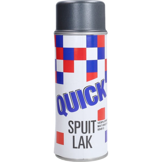 Spuitlak Quick Mat Grijs 707/C Titanio Vespa 400ml Spuitbus Sprint