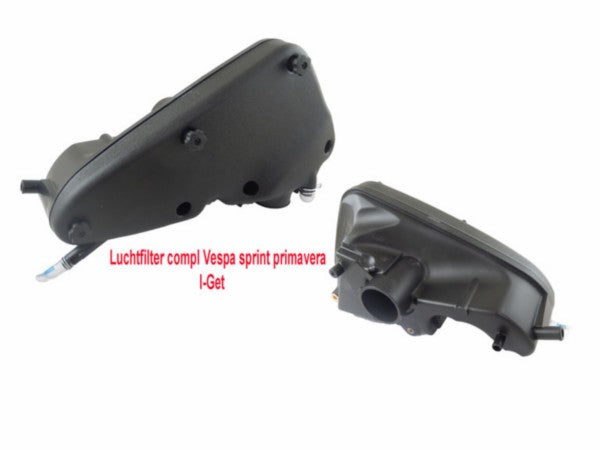 Luchtfilter Piaggio Origineel Compleet EURO-4/5 Primavera 4T Iget, Primavera 4T-3V, Sprint 4T-3V 1A011997