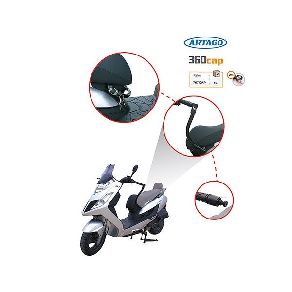 Stuurslot Artago Antirobos Kymco New Dink