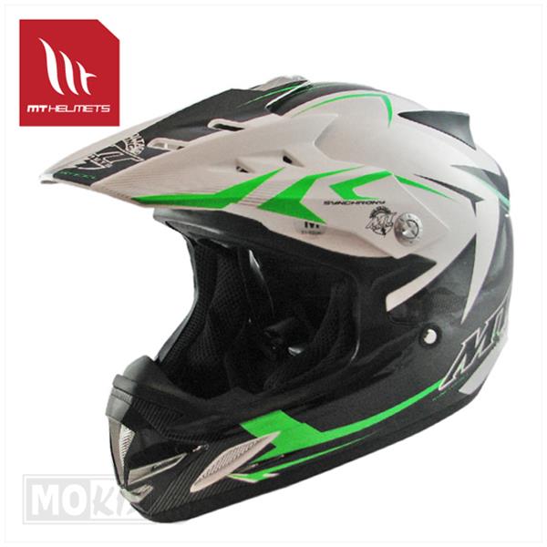 Helm Kids Steel Zwart/Groen – maat XXXS / Kids S (49-50)