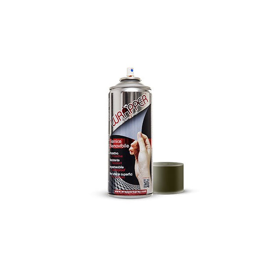 Spuitlak Wrapper Plastidip 400ml Spuitbus Grijs/groen=op=op