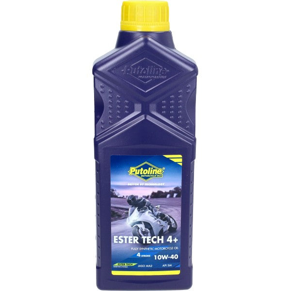 Motorolie Putoline 10W40 Vol Synth. Ester Tech 4+ 1l Fles 70624