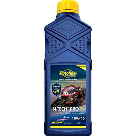 Motorolie Putoline 10W40 Vol Synth. N-TECH® PRO R+ 1l Fles 74308