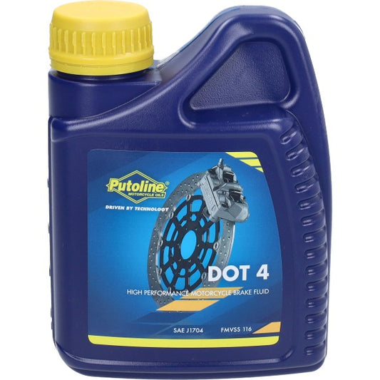 Remvloeistof Putoline DOT4 500ml Fles 74040