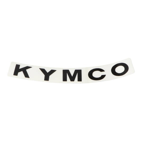 Sticker Kymco Origineel Beenschild Woord [Kymco] 8.5cm Zwart 87556-KCLC-C00-T02
