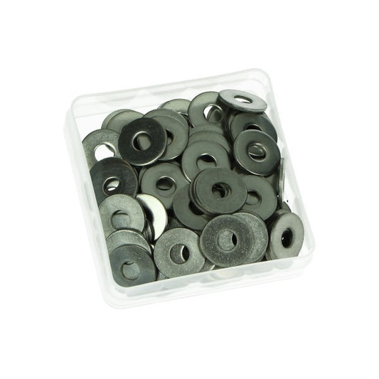 Sluitring Groot Rvs M6 100PCS