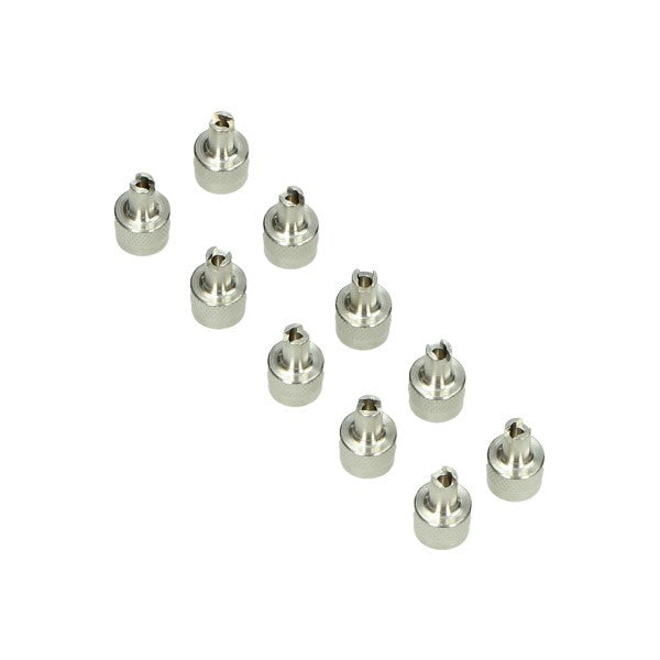 Ventieldop + Gaffel 10PCS Bromfiets, Motorfiets, Scooter