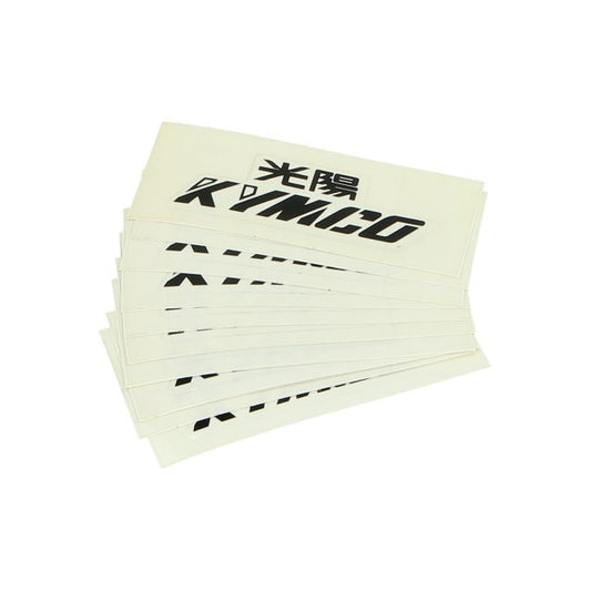 Sticker Woord [Kymco] 8cm Zwart