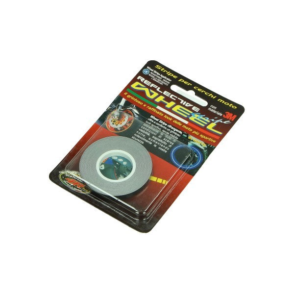 Sticker Universeel Falko Wielbies Reflecterend Zwart 980681BLA