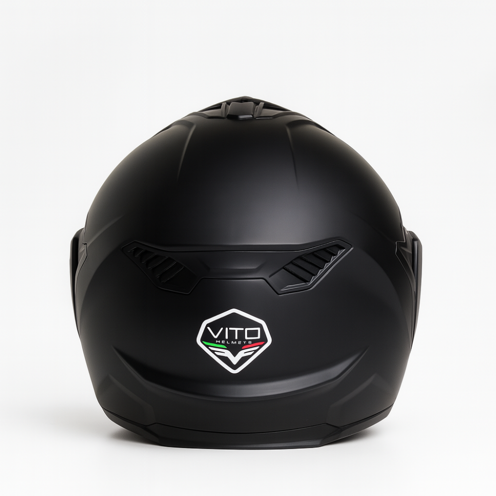 Vito Systeemhelm Reverse Mat Zwart + Gratis Pinlock – ECE 22.06