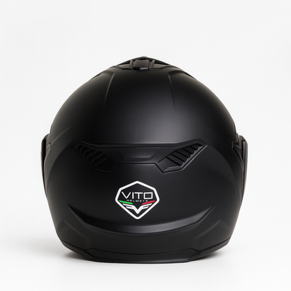 Vito Systeemhelm Reverse Mat Zwart + Gratis Pinlock – ECE 22.06