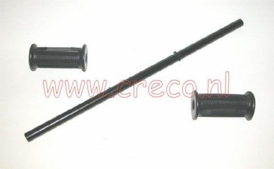Voetsteunbeugel + Rubber Zwart Puch Maxi