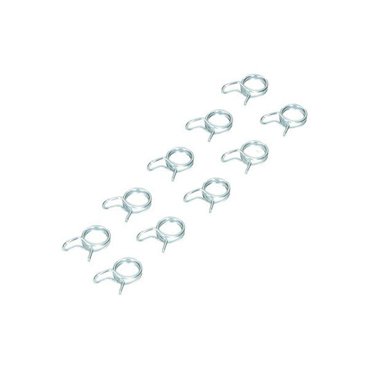 knijpveerklem benzineslang 7x10mm 10 stuks