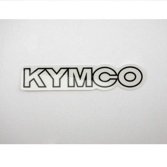 Kymco originele beenschildsticker wit diamant VP50 87140-LFC8-E80-T02