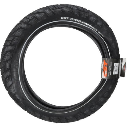 CST Tourance 20x4.0 fatbike buitenband reflectie E-keur zwart