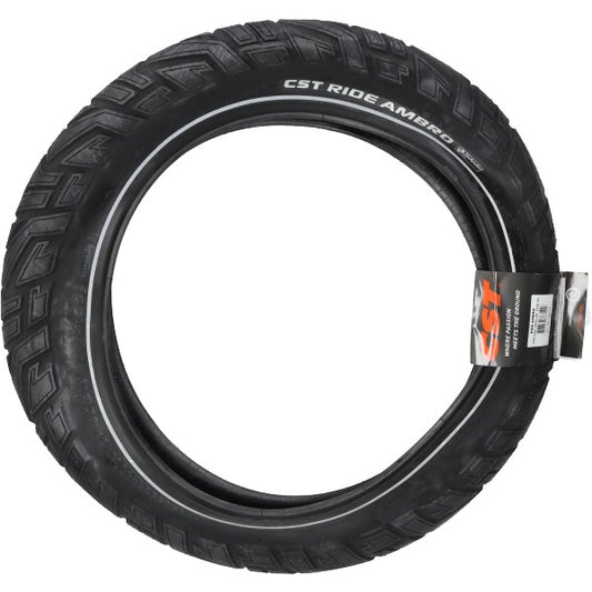 CST Tourance 20x4.0 fatbike buitenband reflectie E-keur zwart