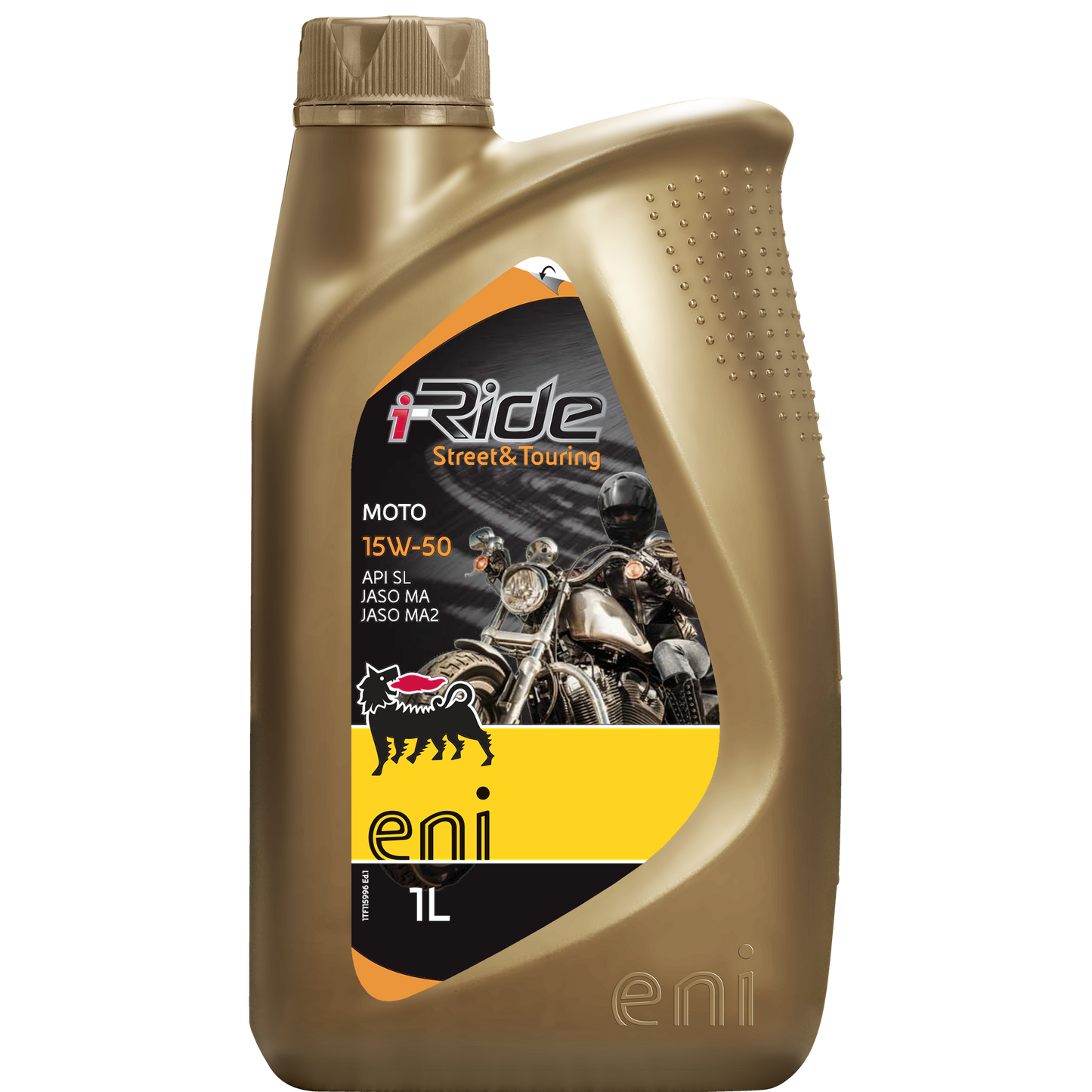 ENI I-Ride Moto 15W-50 1L – 4-Takt Motorolie API SN JASO MA2