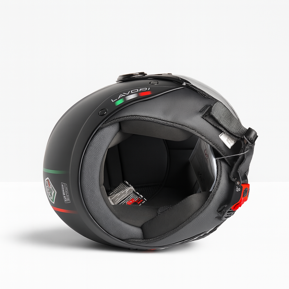 Helm vito jet lavori - mat zwart - Nieuwe Variant