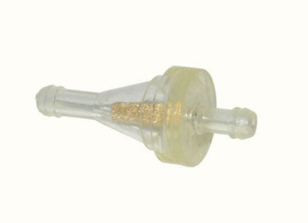 Benzinefilter DMP rond 6 mm transparant