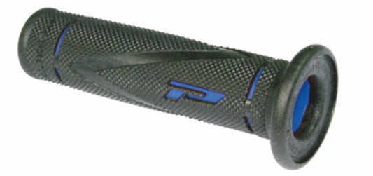 Handvatset Progrip zwart/blauw 838 voor bromfiets en scooter
