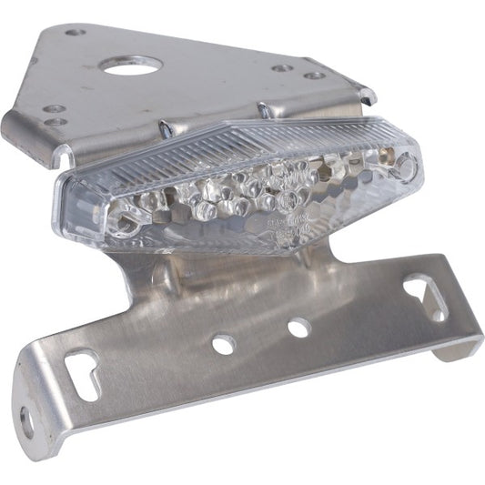 DMP LED achterlicht met alu/transparante kentekenplaathouder