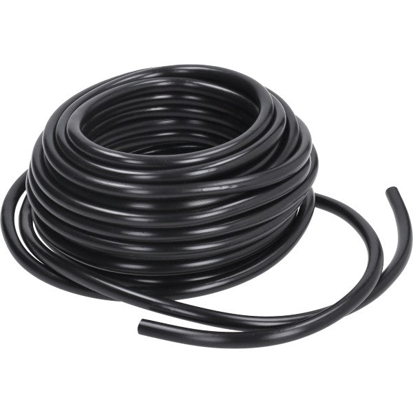 Benzineslang rubber 5x8mm zwart rol 10 meter