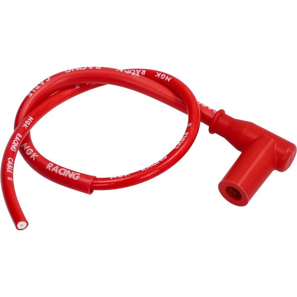 NGK bougiekap met kabel silicone race rood CR4