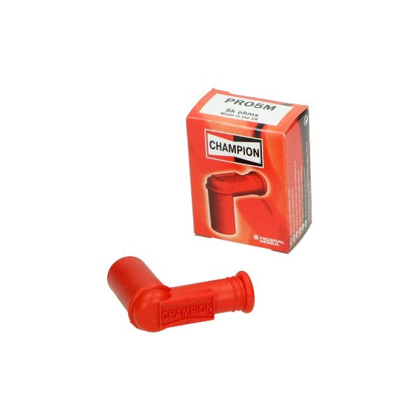 Champion PR05M bougiekap waterdicht silicone klein gat rood