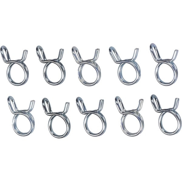 Knijpveerklem Malossi benzineslang 7,3x7,8 mm 10 stuks 212186X