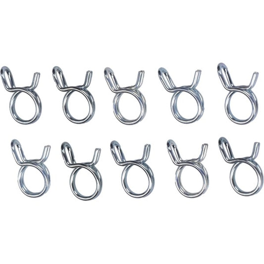 Knijpveerklem Malossi benzineslang 7,3x7,8 mm 10 stuks 212186X