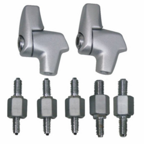 DMP spiegel adapterset M6/M10 universeel scooter