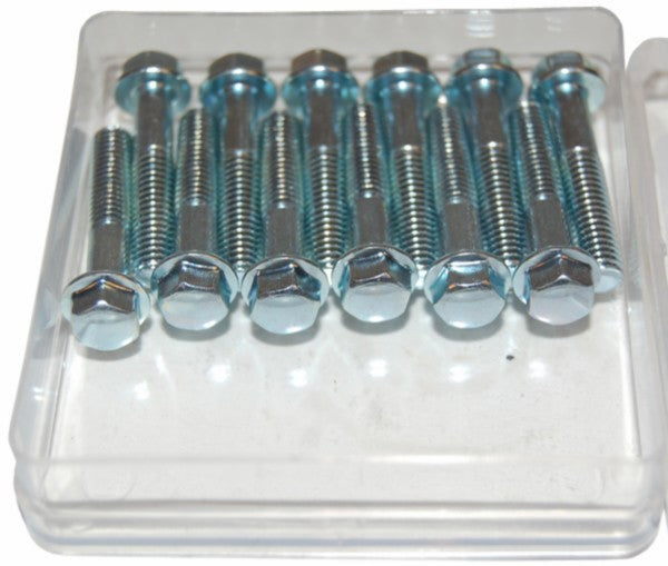 Flensbout M6x35 mm 12 stuks, 8 mm kop